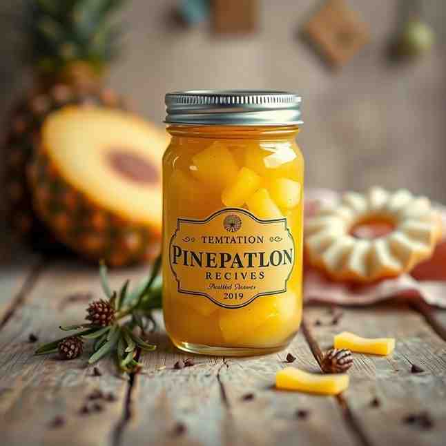 Temptation Recipe for Pineapple Preserves